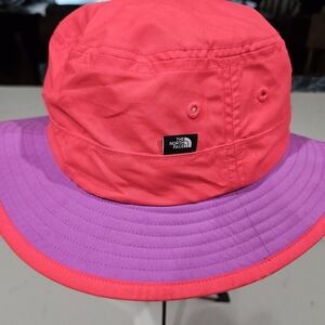 The North Face Kids' Pink and Purple Bucket Hat